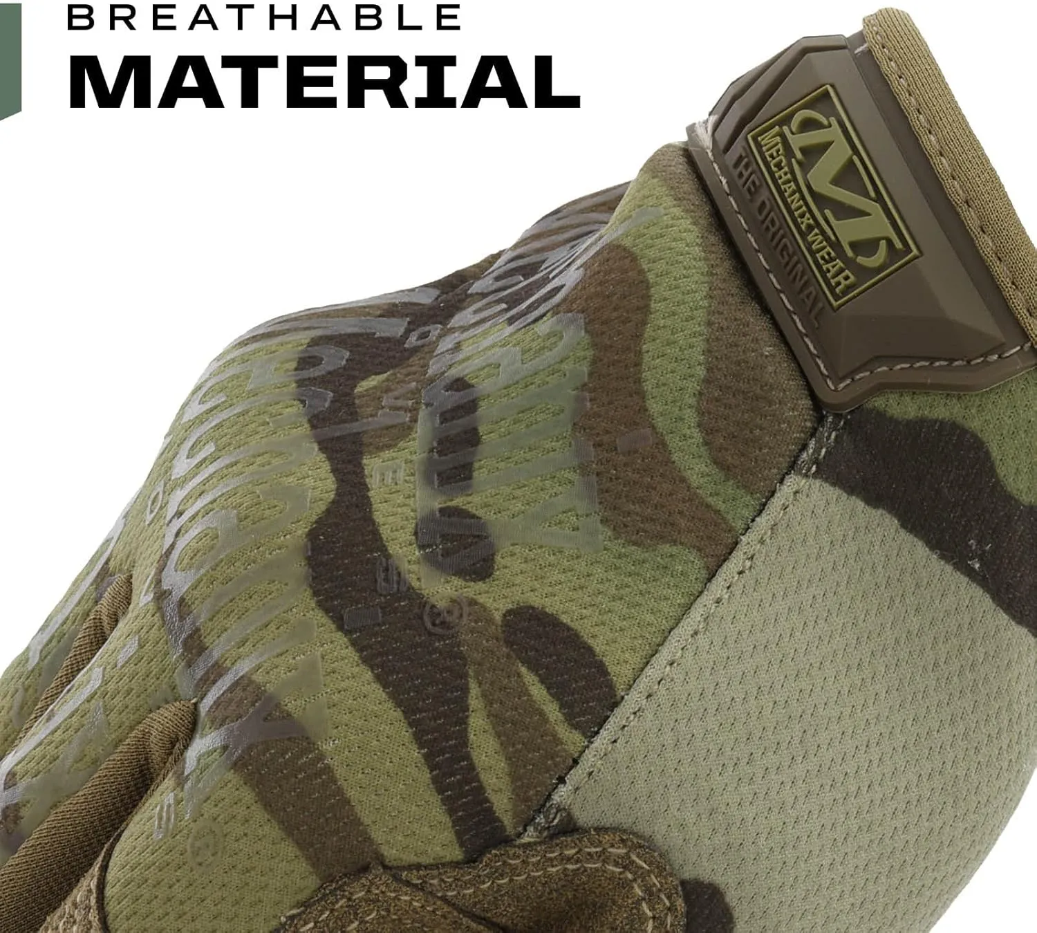Mechanix Wear: The Original Tactical Work Gloves with Secure Fit, Flexible Grip for Multi-Purpose Use, Durable Touchscreen Safety Gloves for Men (Camouflage - MultiCam, X-Large)