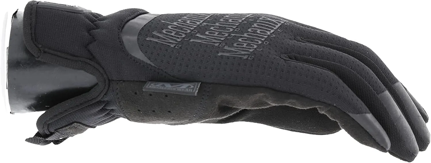 Mechanix Wear: Women’s FastFit Tactical Gloves with Elastic Cuff for Secure Fit, Work Gloves with Flexible Grip for Multi-Purpose Use, Durable Touchscreen Capable Safety Gloves (Black, Small)