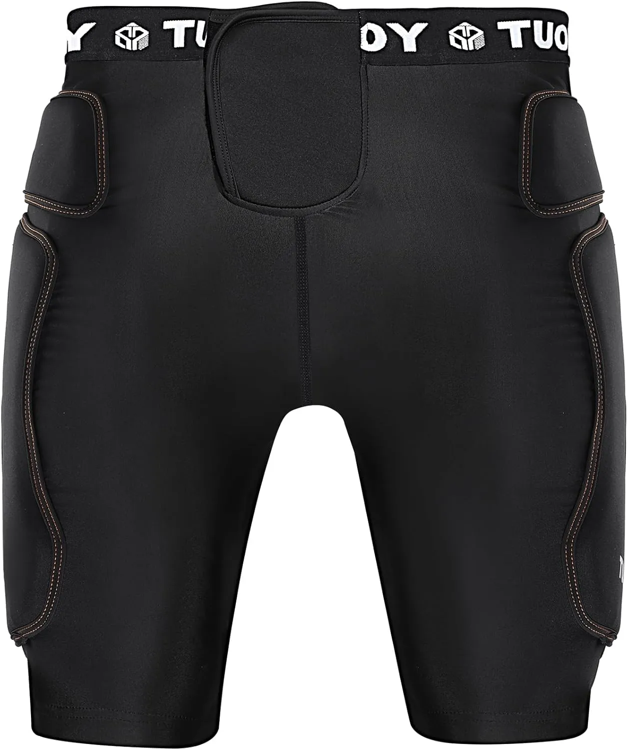 Men 6 Pads Football Compression Girdle Hip Tail Thigh Protector Protective Padding Padded Shorts for Baseball