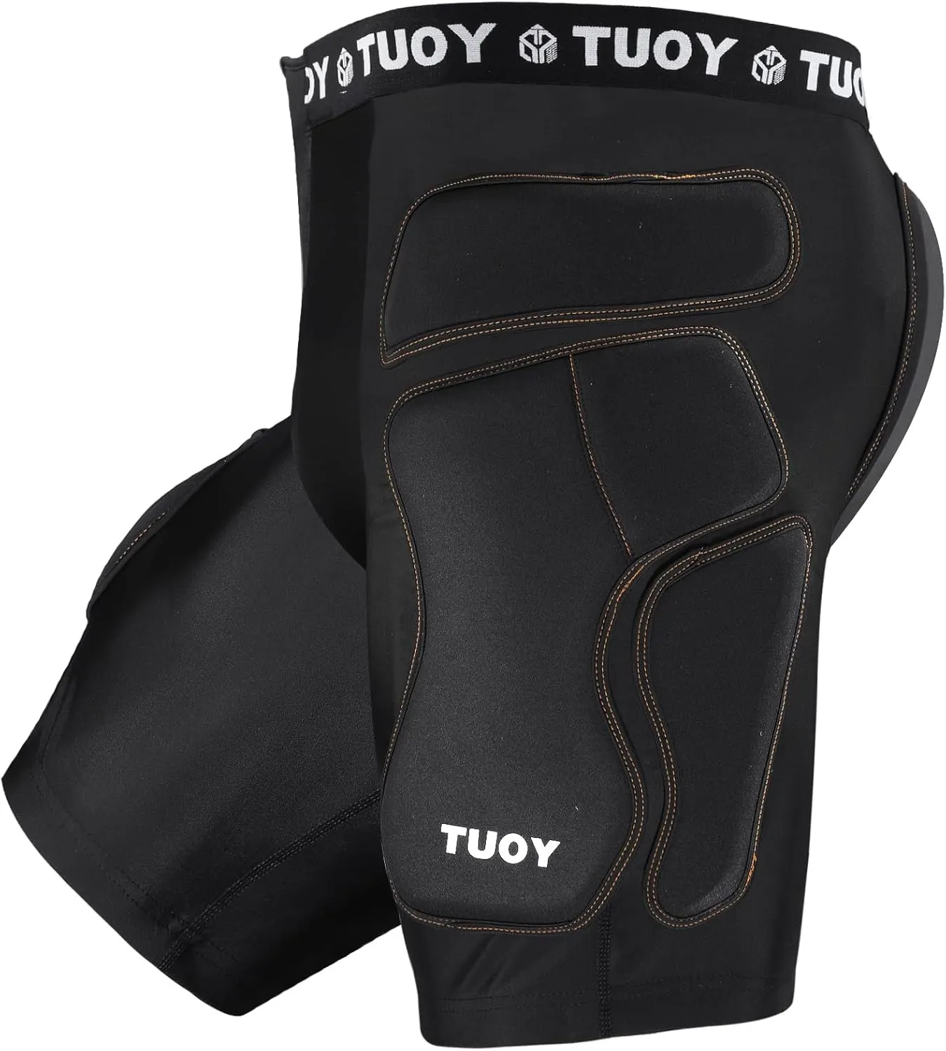 Men 6 Pads Football Compression Girdle Hip Tail Thigh Protector Protective Padding Padded Shorts for Baseball