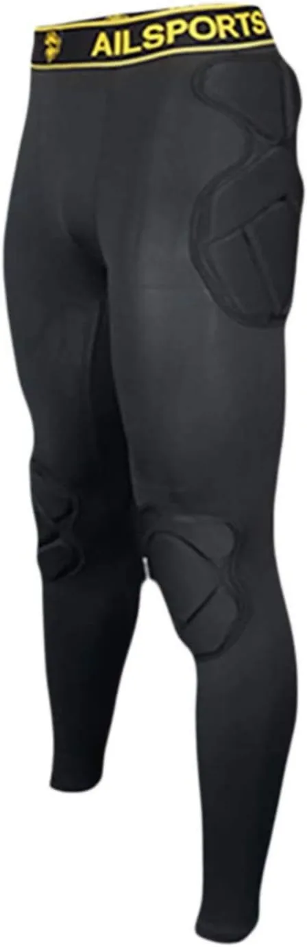 Men's Goalkeeper Shirt Padded Football Protective Gear for Men Training Suit Rib Protector for Soccer Basketball Paintball