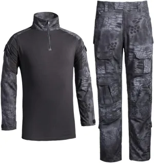 Men's Military Tactical Shirt and Pants Airsoft Paintball Hunting Combat Uniform Army Camo