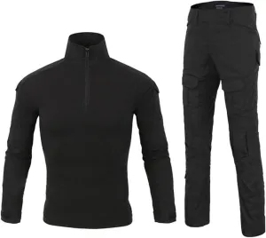 Men's Military Tactical Shirt and Pants Airsoft Paintball Hunting Combat Uniform Army Camo