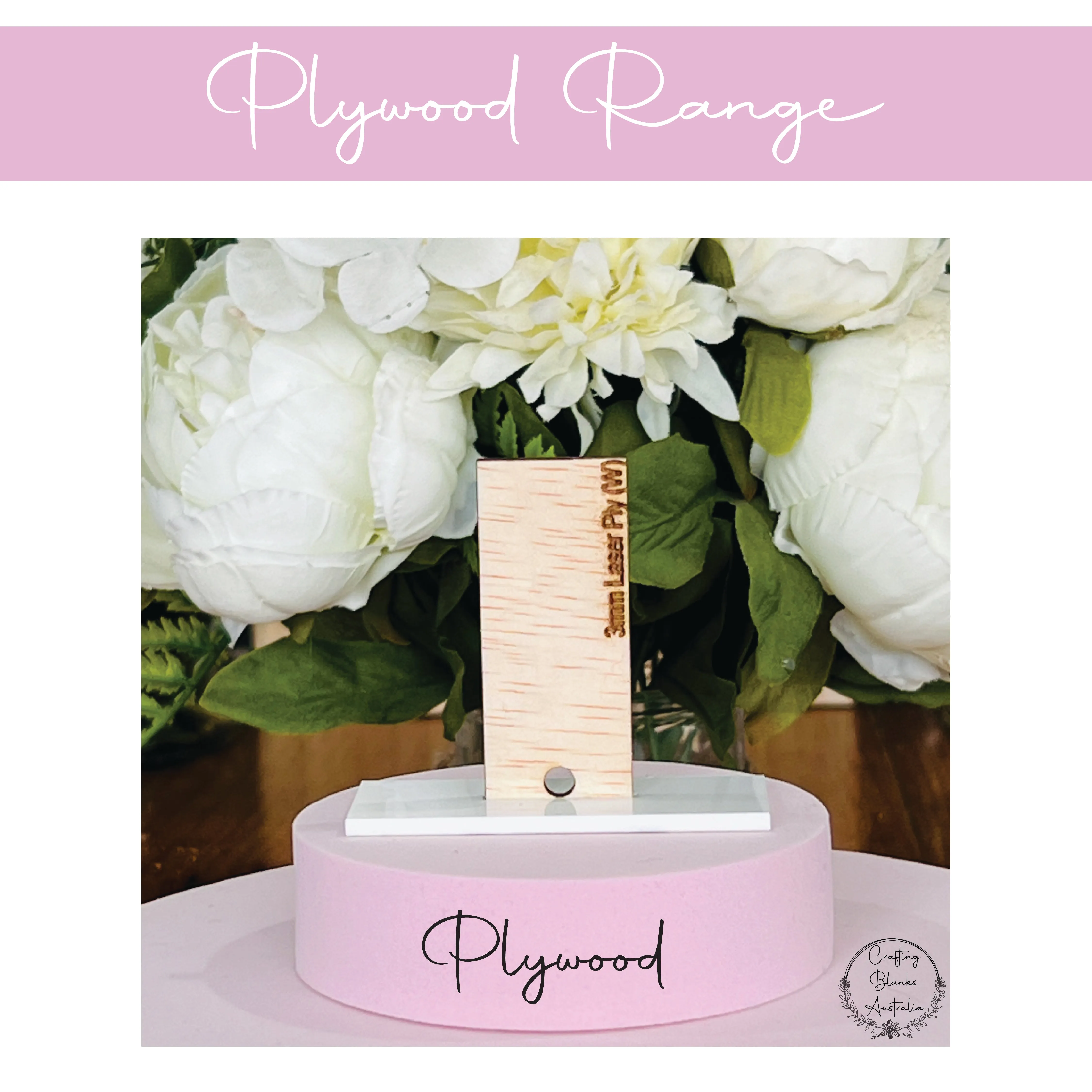 Mermaid • Double Layer • Blank Bag Tag • 65mm