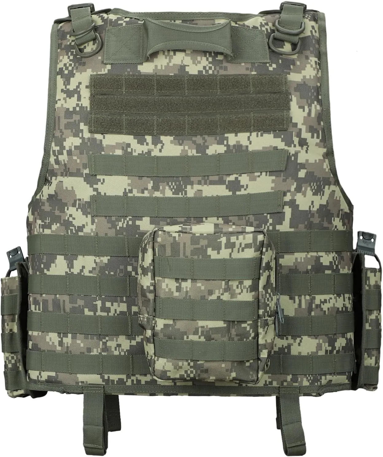 MGFLASHFORCE Tactical Airsoft Vest Adjustable Modular Paintball Vest