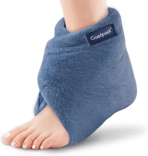 Microwave Ankle Heating Pad for Pain Relief, Cordless Ankle Heat Wrap with Washable Cover, Moist Hot or Cold Compress for Arthritis, Achilles Tendonitis, Plantar Fasciitis, Foot Heel Pain