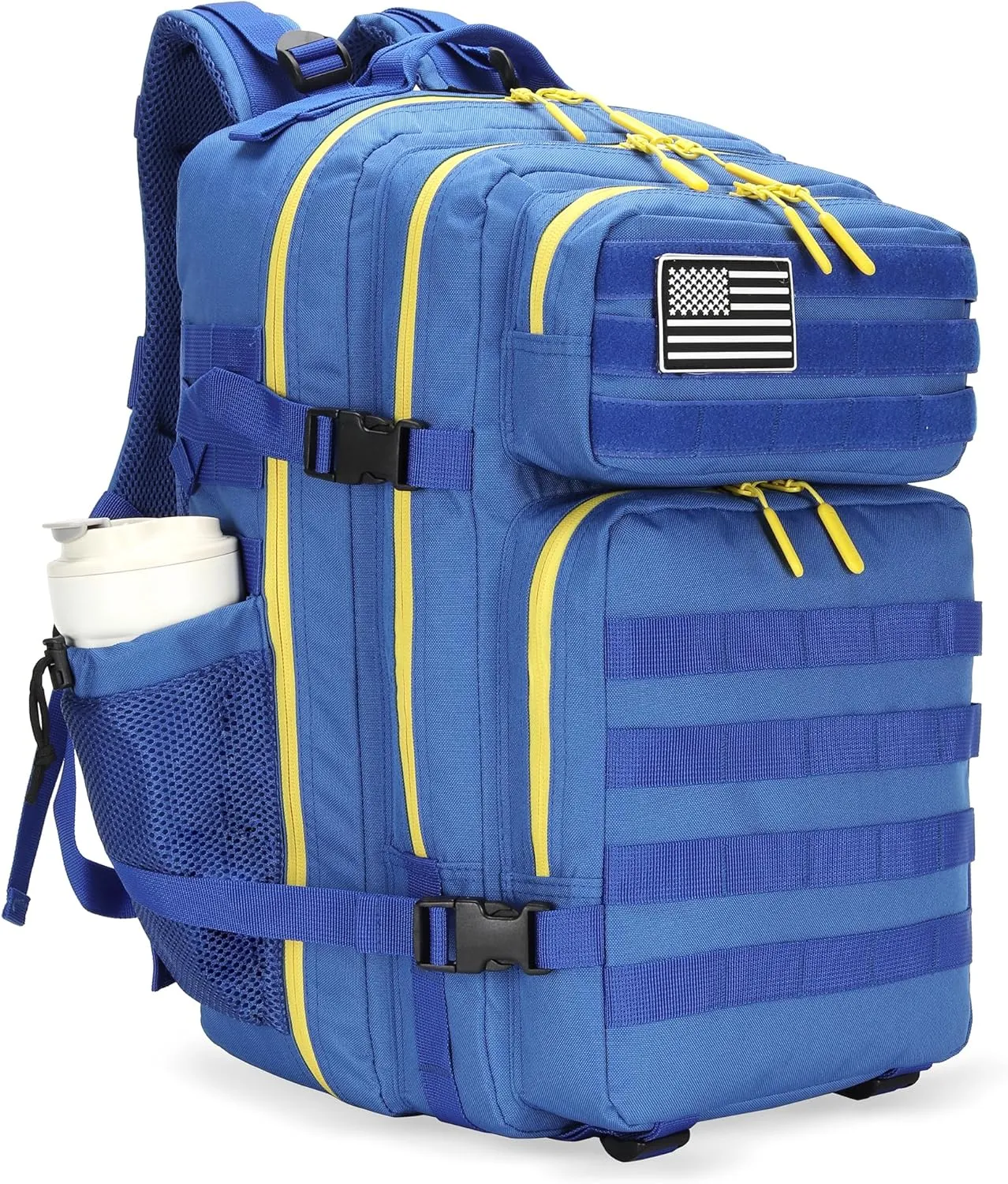 Military 45L Tactical Assault Backpack 3 day assault pack with Molle Waterproof backpack Rucksack for Tactical Backpacks