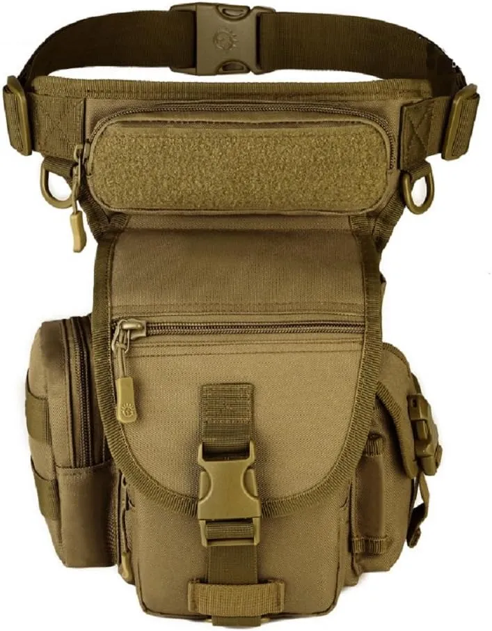 Military Tactical Drop Leg Bag Tool Fanny Thigh Packs for Motorcycle Outdoor Bike Cycling traivel