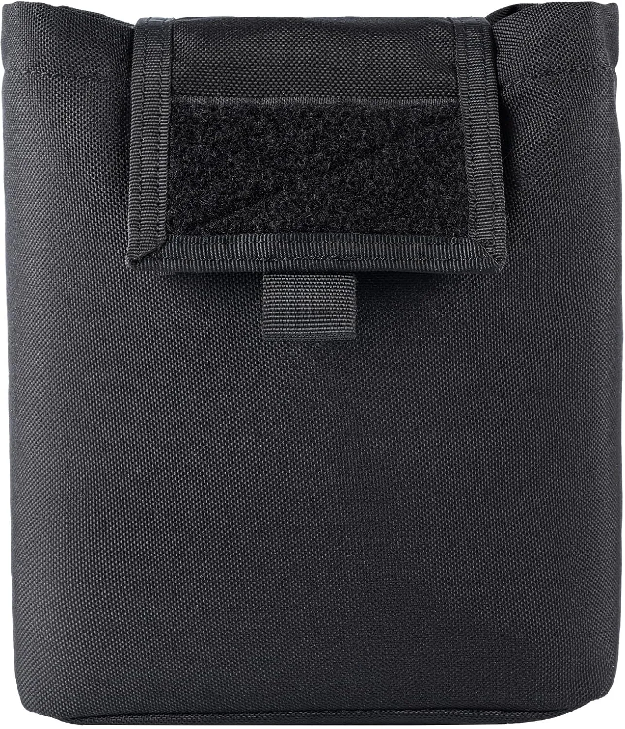 MOLLE Dump Pouch Roll Up Magazines Recovery Utility Admin Bag Drawstring Foldable Tool Mag Drop Waist Pack for Tactical/Range/Battle/Duty Belt Hunting Shooting Competition