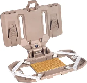 MOLLE Vest Phone Holder,Chest Phone Mount Tactical Vest Attachment，Folding Navigation Phone Board Universal Chest Phone mounting Accessory,for Screen Size 4.7"-6.7"