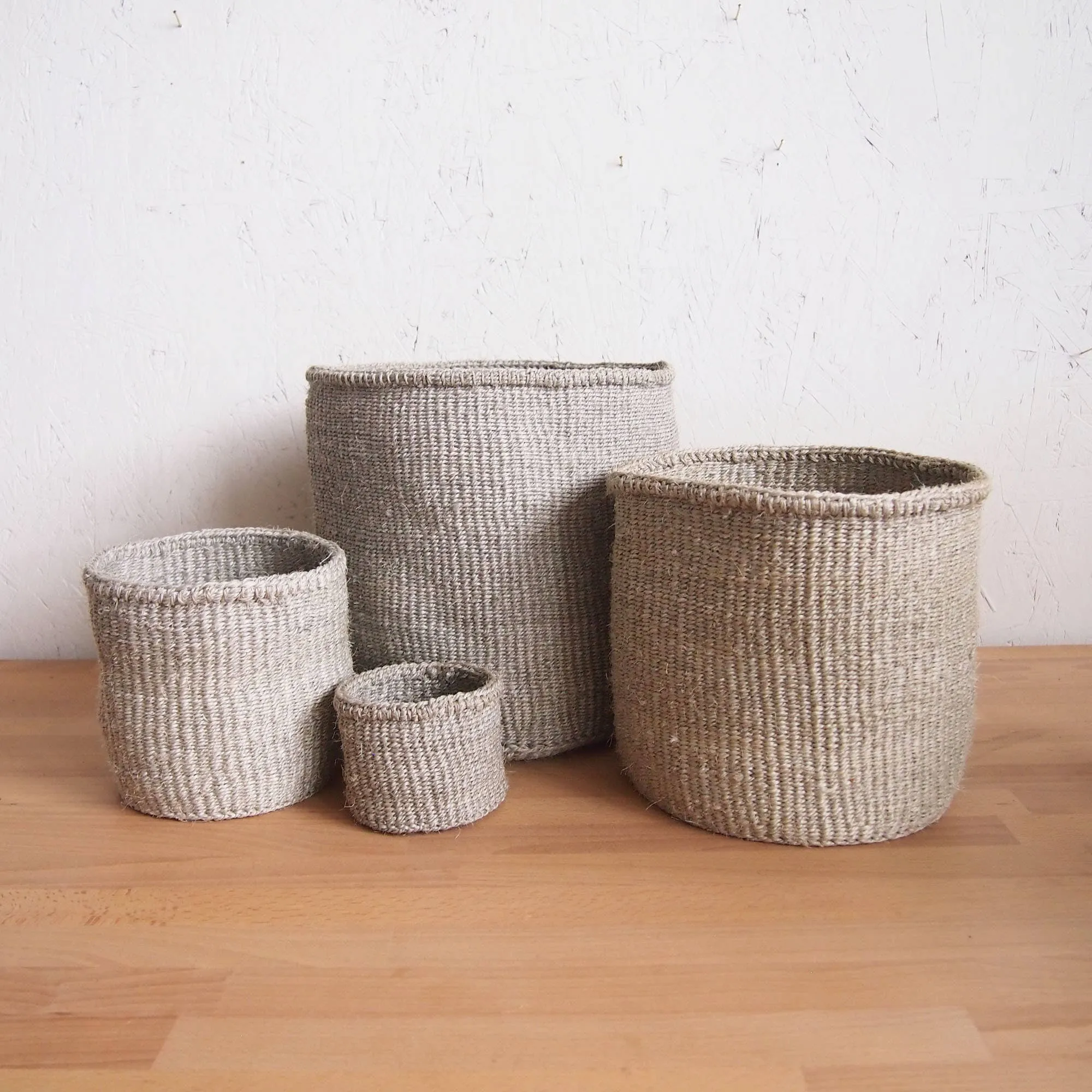 Natural Hand Woven Storage Basket | Extra Small Pebble