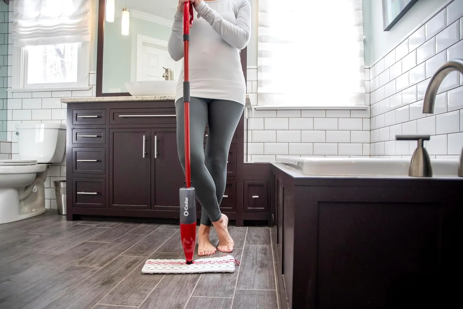 O-Cedar ProMist MAX Microfiber Spray Mop, Red