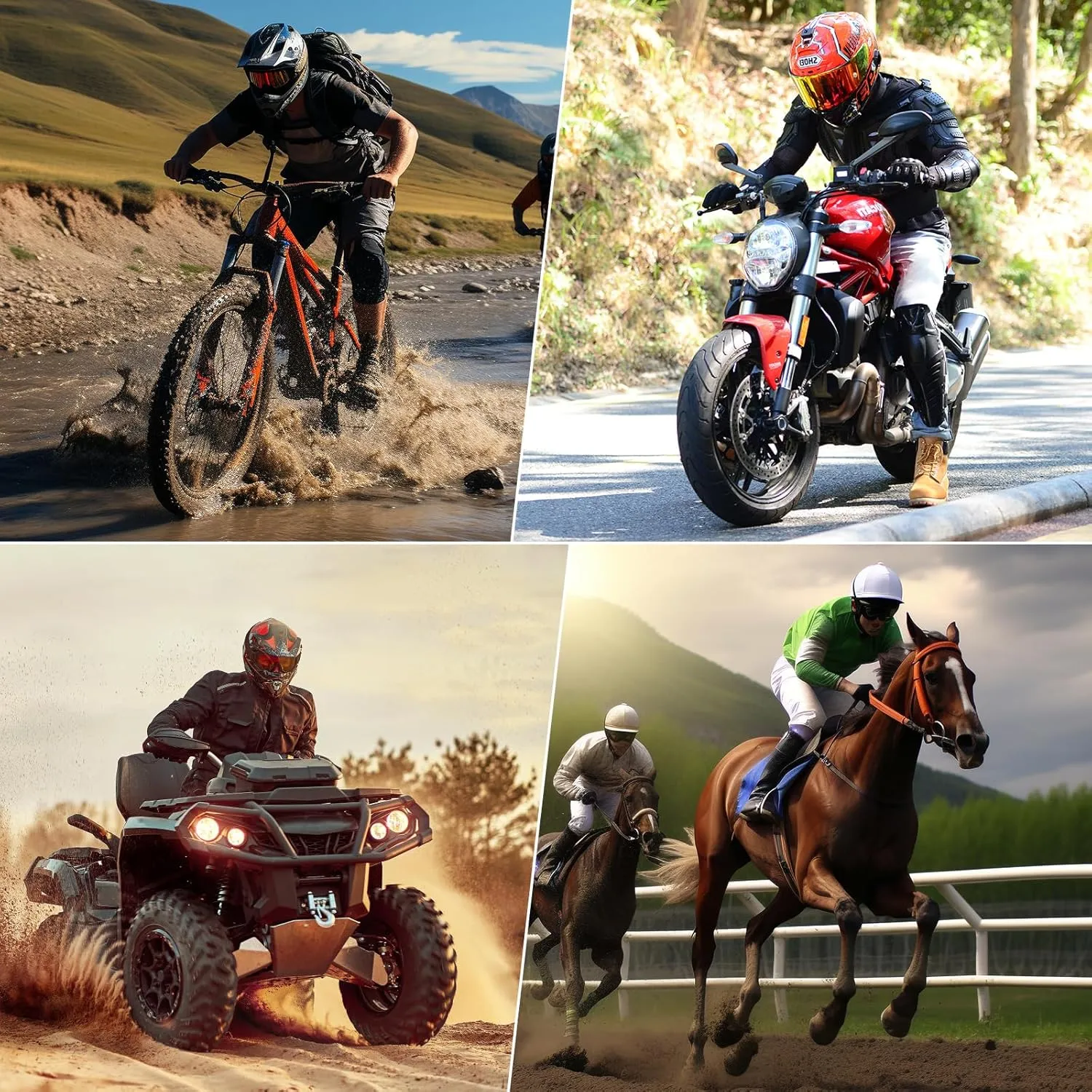 OHMOTOR Motorcycle Body Protective Jacket Armor Men, Motocross Riding Protective Gear,ATV Dirt Bike Chest Spine Protector