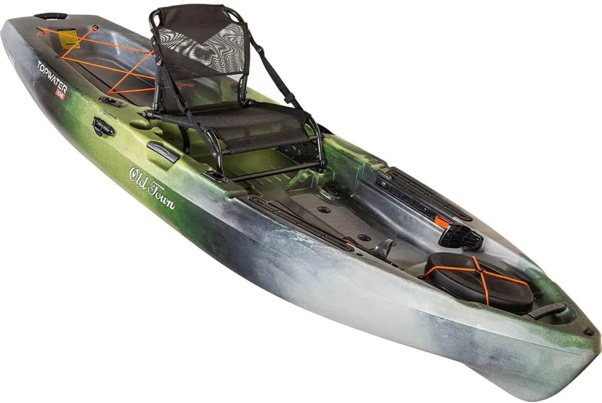 Old Town Topwater 106 Angler Fishing Kayak