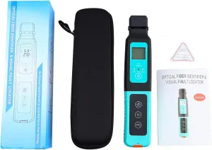 Optical Fiber Identification Instrument with Storage Bag, 10MW Visual Fault Locator 0.25 0.9 3.0 2.0 Mm Fiber Lines