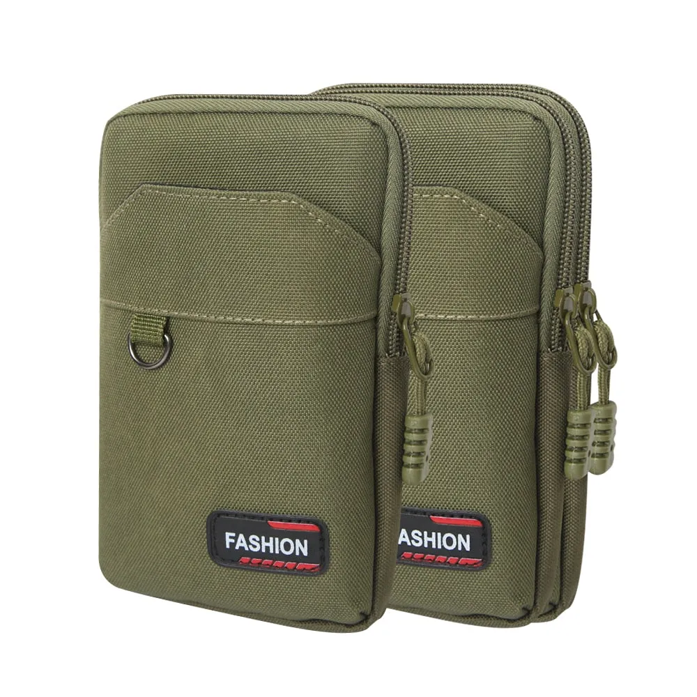 Oxford Cloth Waist Bag For Men
