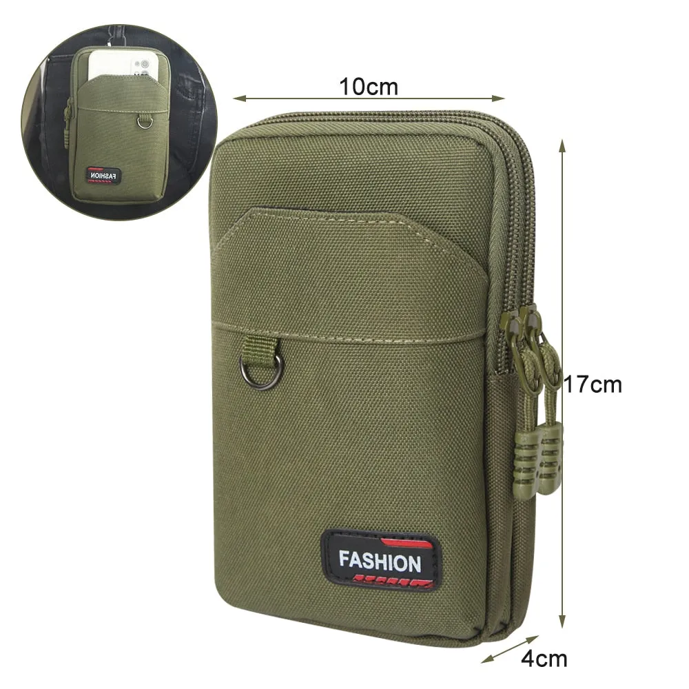 Oxford Cloth Waist Bag For Men