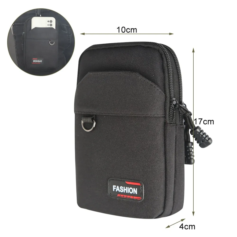 Oxford Cloth Waist Bag For Men