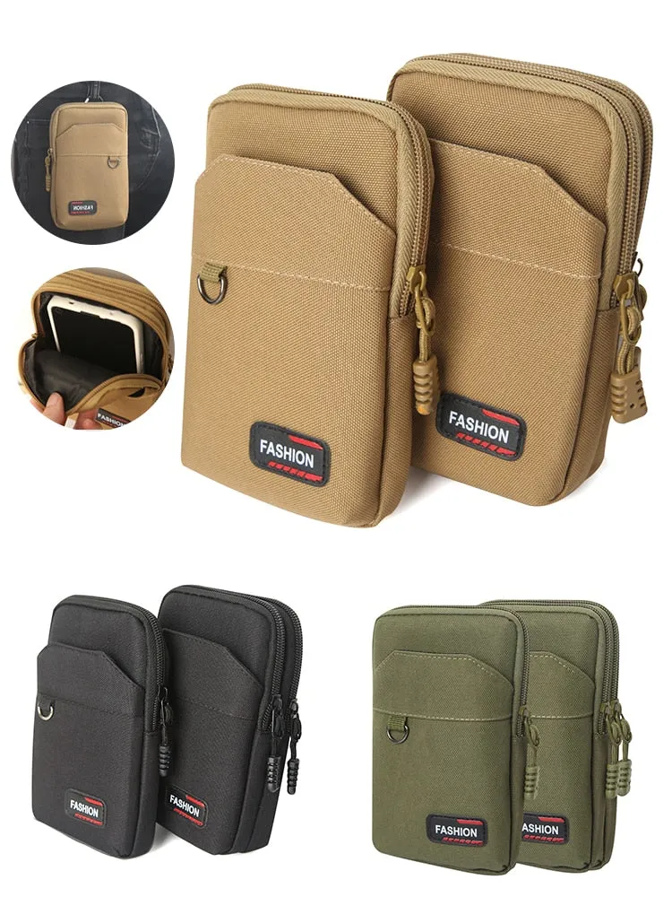 Oxford Cloth Waist Bag For Men