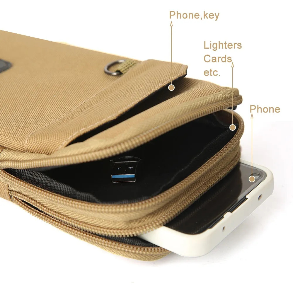 Oxford Cloth Waist Bag For Men