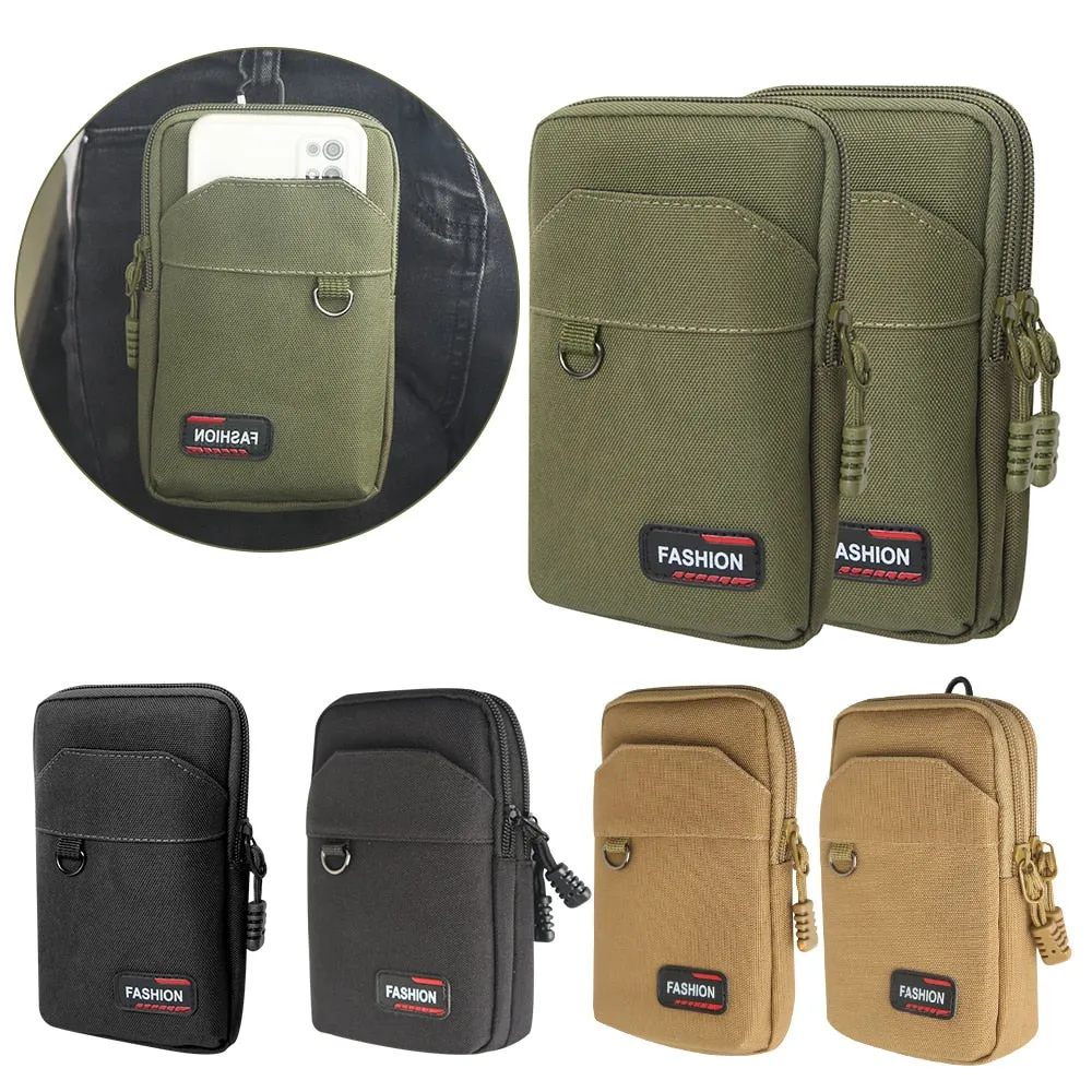 Oxford Cloth Waist Bag For Men