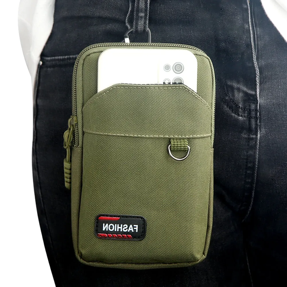Oxford Cloth Waist Bag For Men