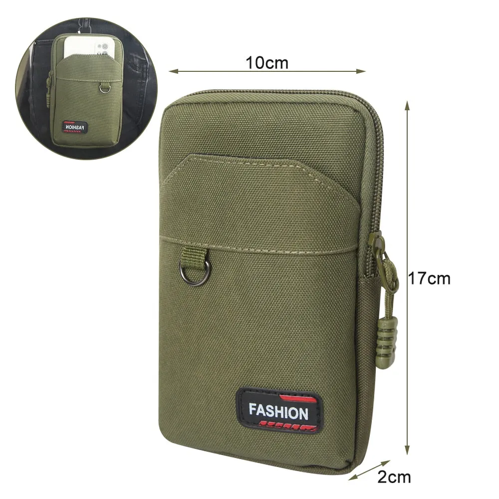 Oxford Cloth Waist Bag For Men