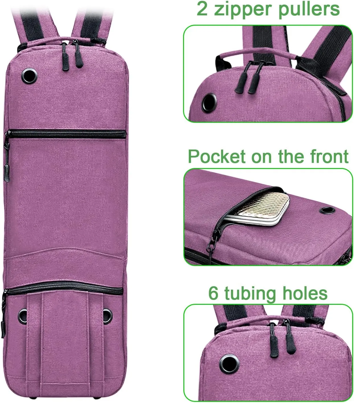 Oxygen Tank Backpack Portable Oxygen Cylinder Bag Carrying Travel Storage Fits M15(D) D Size Carrier Backpacks Holder o2 Bag
