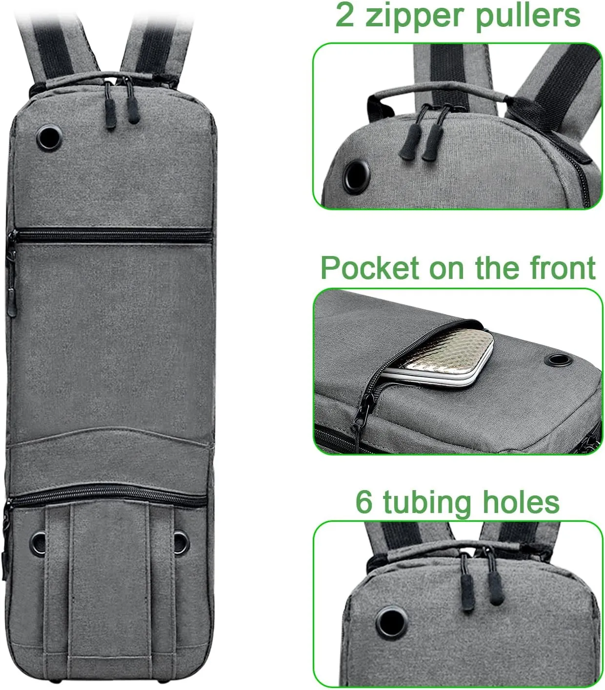 Oxygen Tank Backpack Portable Oxygen Cylinder Bag Carrying Travel Storage Fits M15(D) D Size Carrier Backpacks Holder o2 Bag