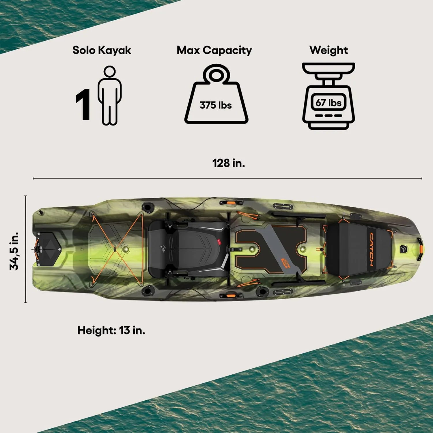 Pelican Kayak Catch Mode 110
