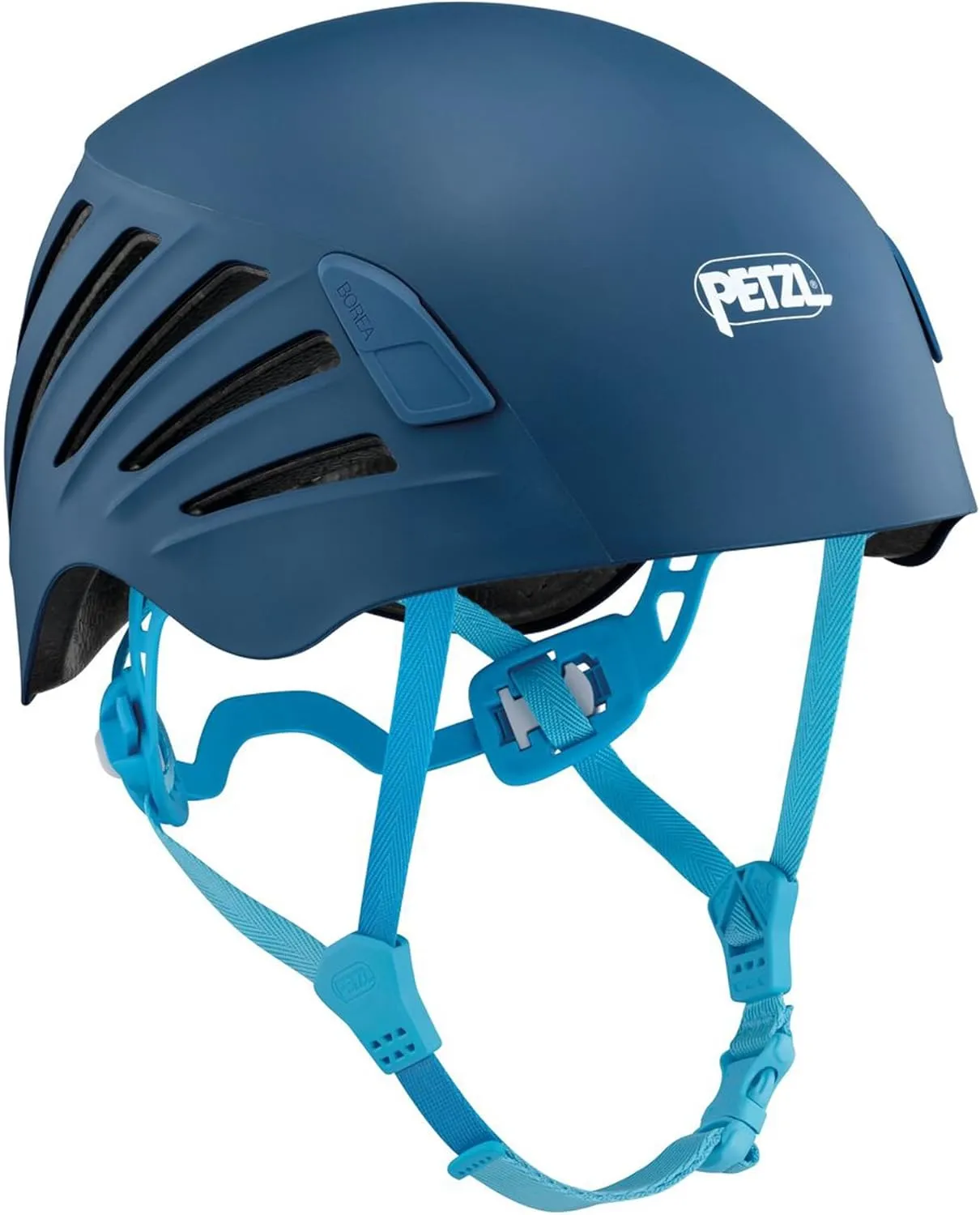 PETZL BOREA Women's Durable Helmet with TOP & Side Enhanced Protection, S/M, Navy Blue