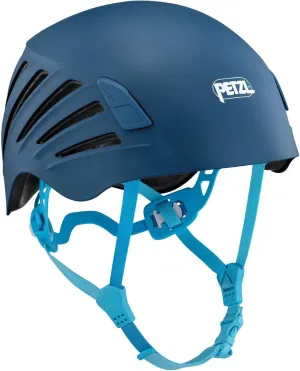 PETZL BOREA Women's Durable Helmet with TOP & Side Enhanced Protection, S/M, Navy Blue