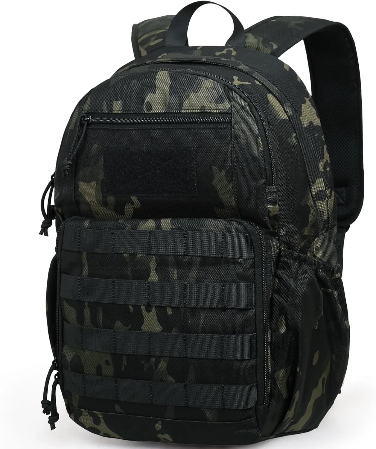 Pickleball Bag, Tactical Pickleball Backpack for Women and Men, 25L Molle Pickle Ball Equipment Bag with Fence Hook Fits 5 Pickle Ball Paddles & Pickleballs Accessories, Bags Only