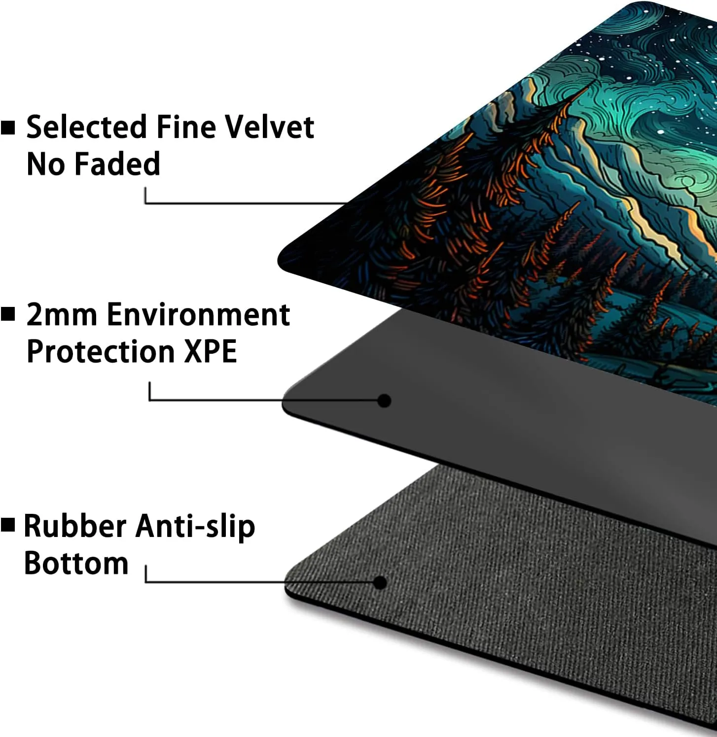 Playmat for MTG, with Free Storage Bags,Game Mat 24 x 14 inches, TCG and Board Game Mat for Cards,Mousepad Desk Mats (Regular,Magic Mat 1)