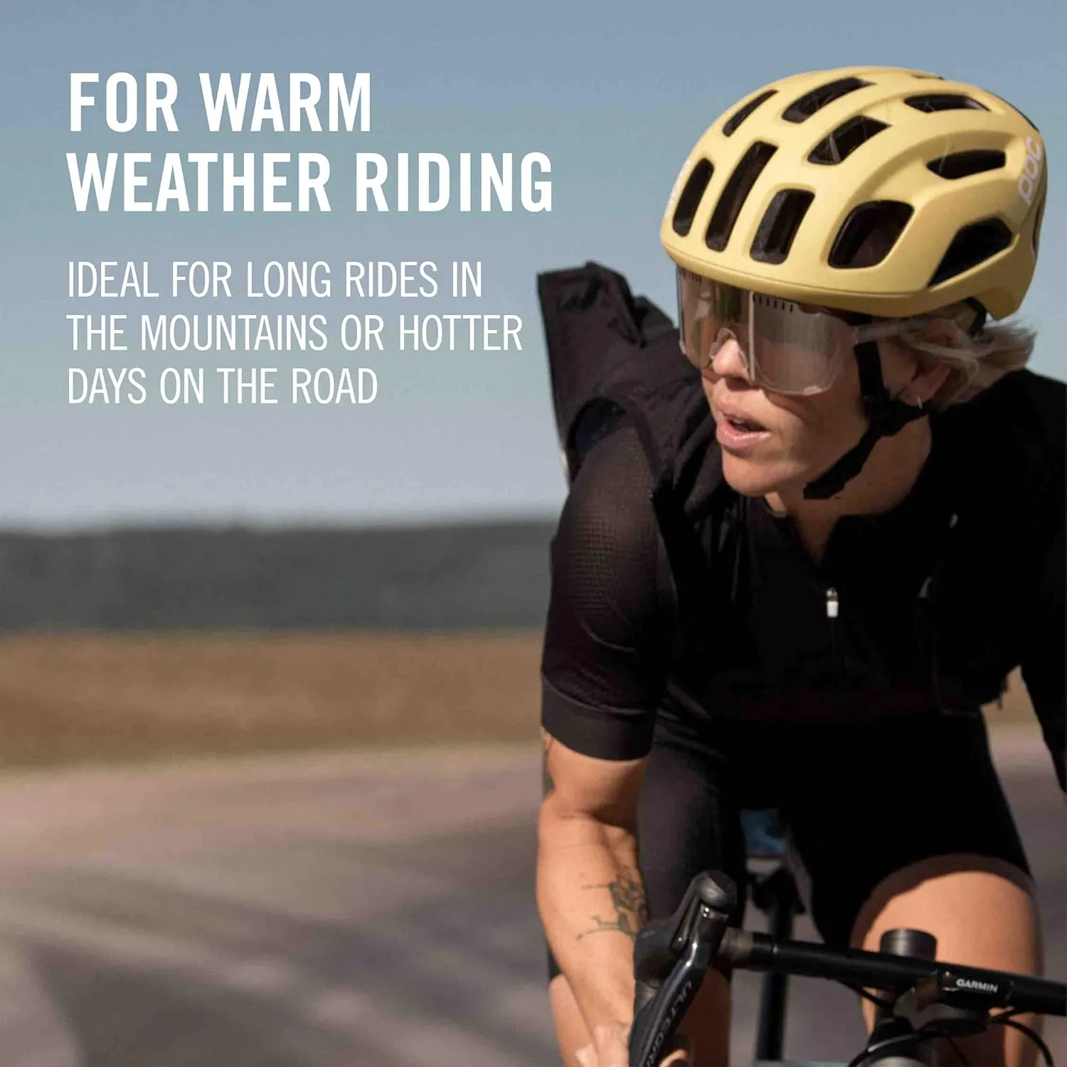 POC, Ventral Air Spin Bike Helmet for Road Cycling