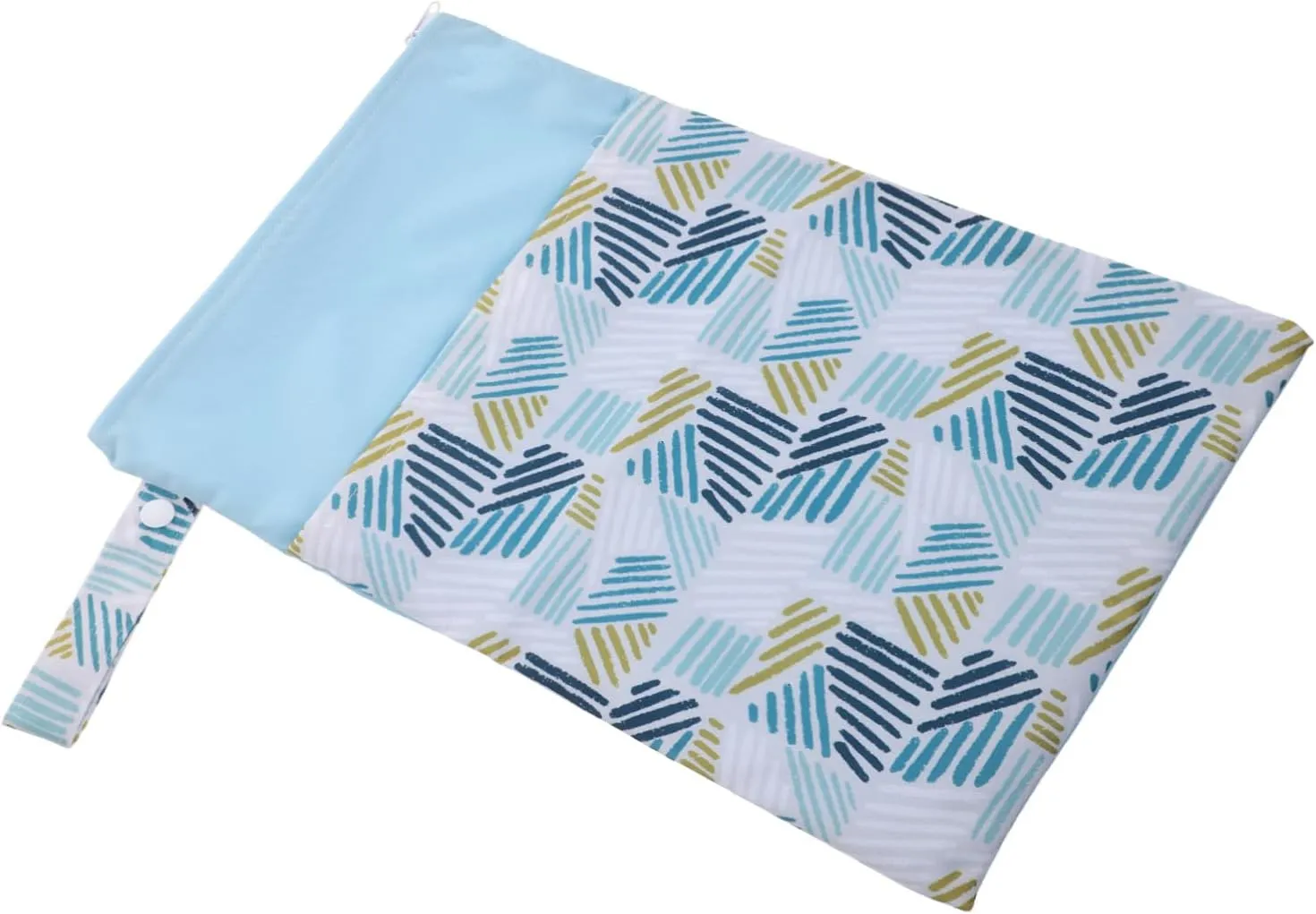 Portable Multipurpose Storage Bag Waterproof for Baby Supplies Sanitary Storage Pouch Unique Digital Print Design