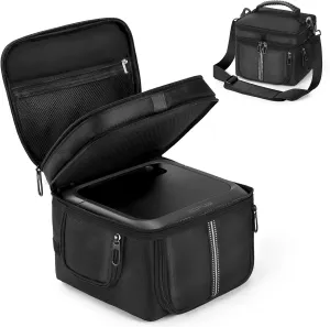 Portable Power Station Carrying Case Bag Compatible with RIVER 3 Plus Power Station Generator Protective Shoulder Storage Bag Cover with Pocket for Outdoor Travel Camping Charging Accessories