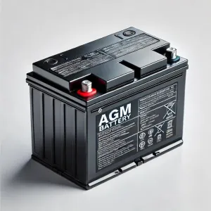 Powersports Battery Maintenance-Free AGM Battery for Powakaddy Classic 12V 35Ah 12V 35Ah Replacement Battery Mod-BC8K-2368