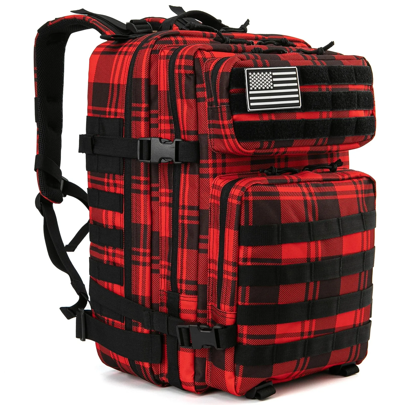 QT&QY Tactical Backpacks Outdoor 45L Large Capacity Man 3 Days Molle Hking Bags For Outdoor