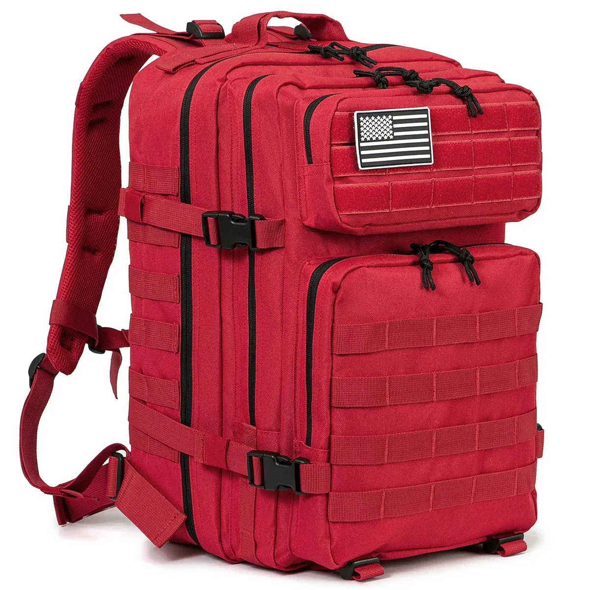 QT&QY Tactical Backpacks Outdoor 45L Large Capacity Man 3 Days Molle Hking Bags For Outdoor