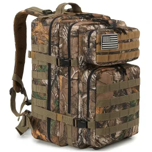 QT&QY Tactical Backpacks Outdoor 45L Large Capacity Man 3 Days Molle Hking Bags For Outdoor