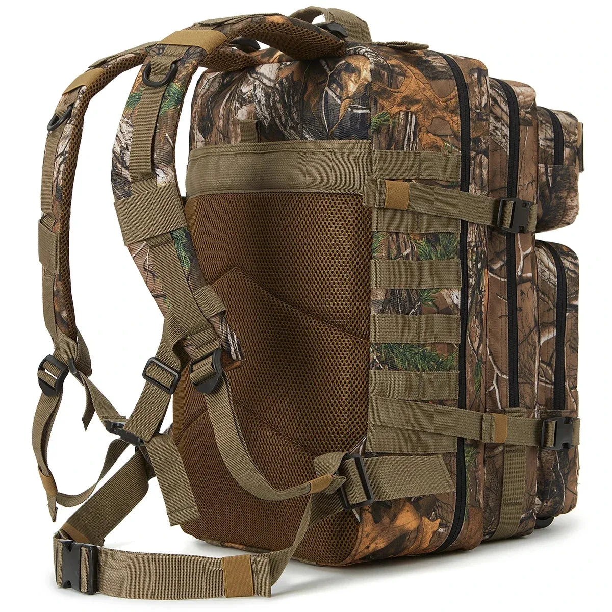 QT&QY Tactical Backpacks Outdoor 45L Large Capacity Man 3 Days Molle Hking Bags For Outdoor