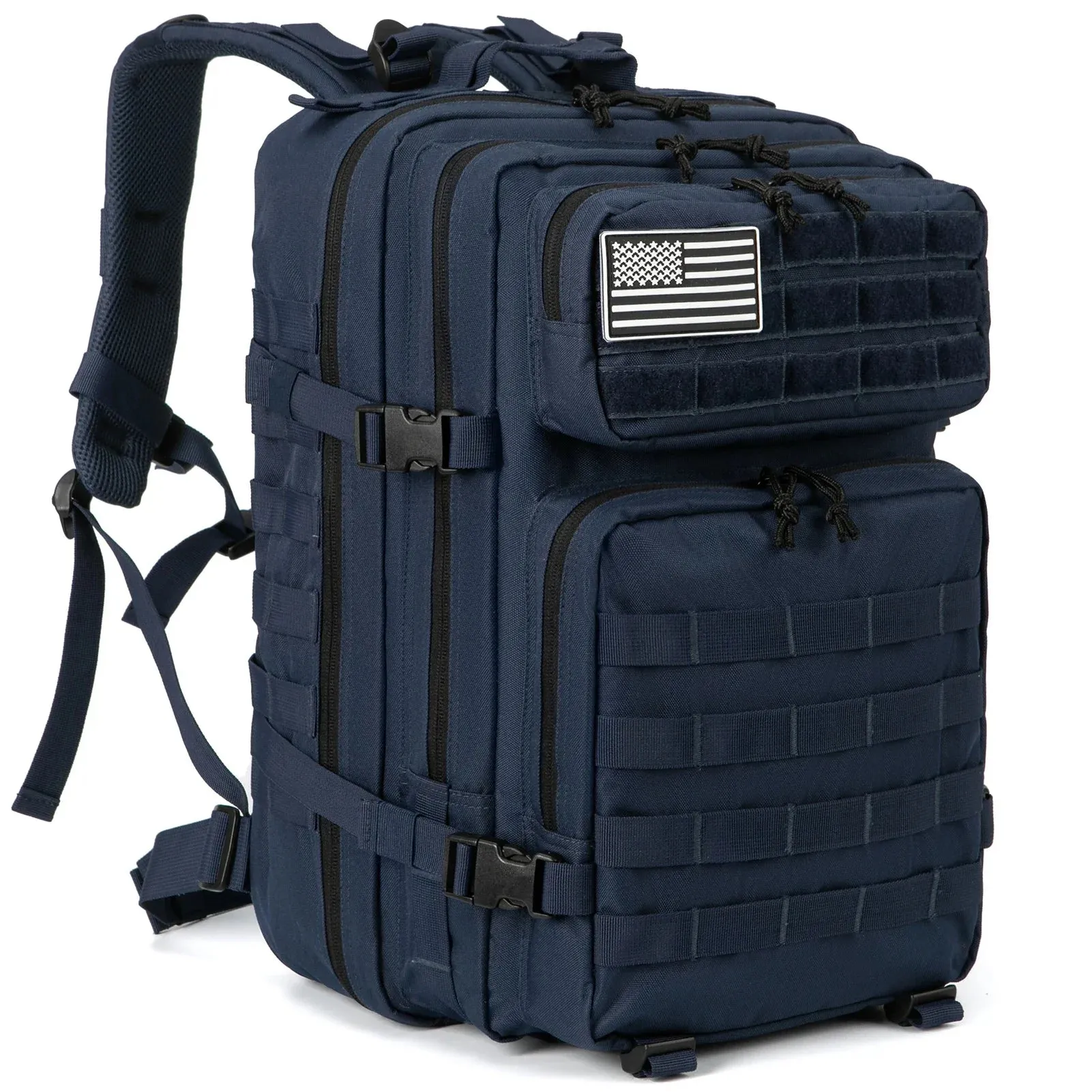 QT&QY Tactical Backpacks Outdoor 45L Large Capacity Man 3 Days Molle Hking Bags For Outdoor