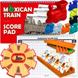 Queensell Mexican Train Accessory   Domino Holders Large