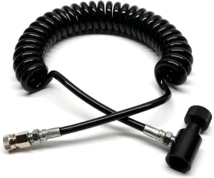 rap4 CO2 HPA Paintball Thick Coiled Remote QD ON/OFF