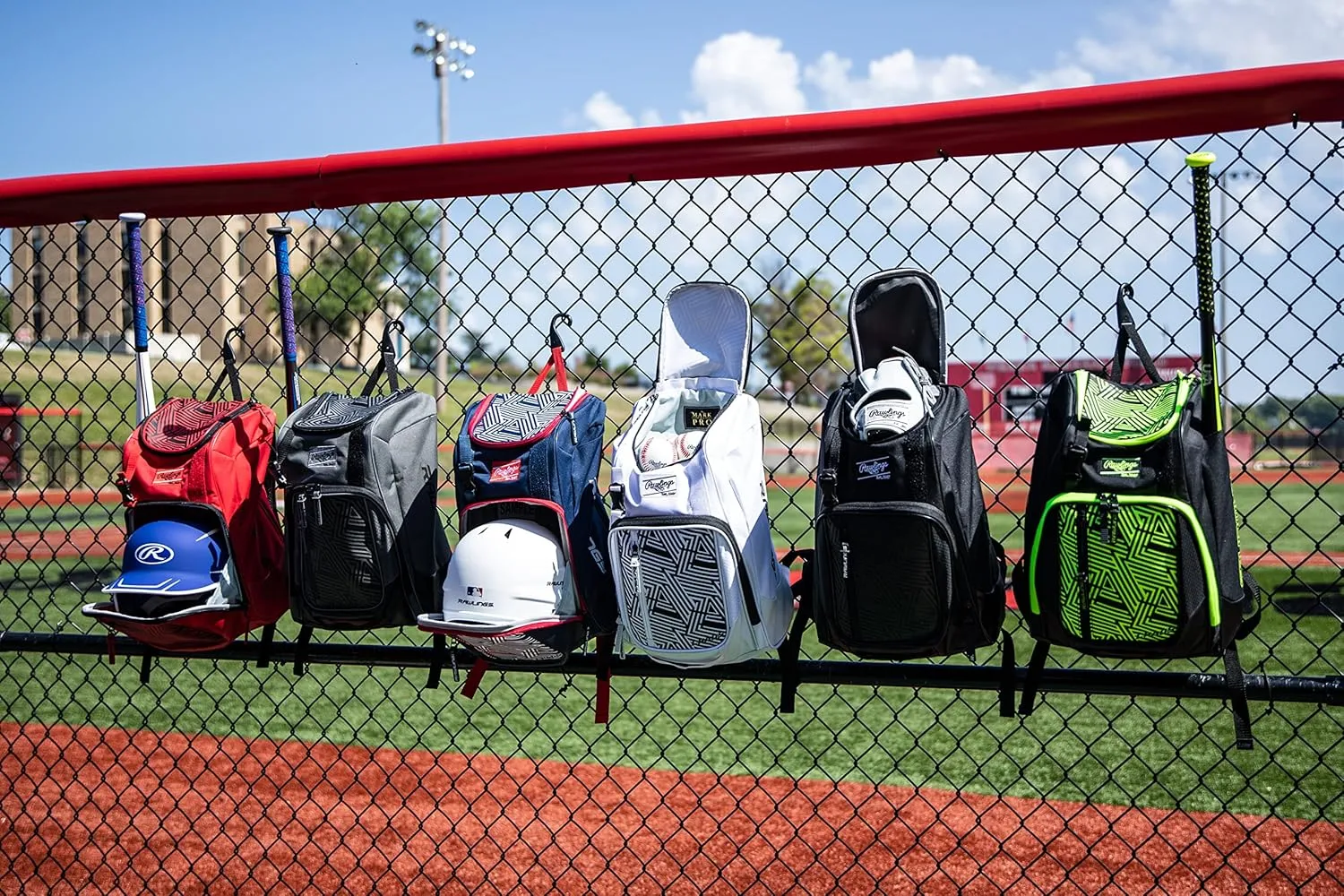 Rawlings | CHAOS Backpack Bag Series | T-Ball & Youth | Baseball & Fastpitch Softball | Multiple Colors