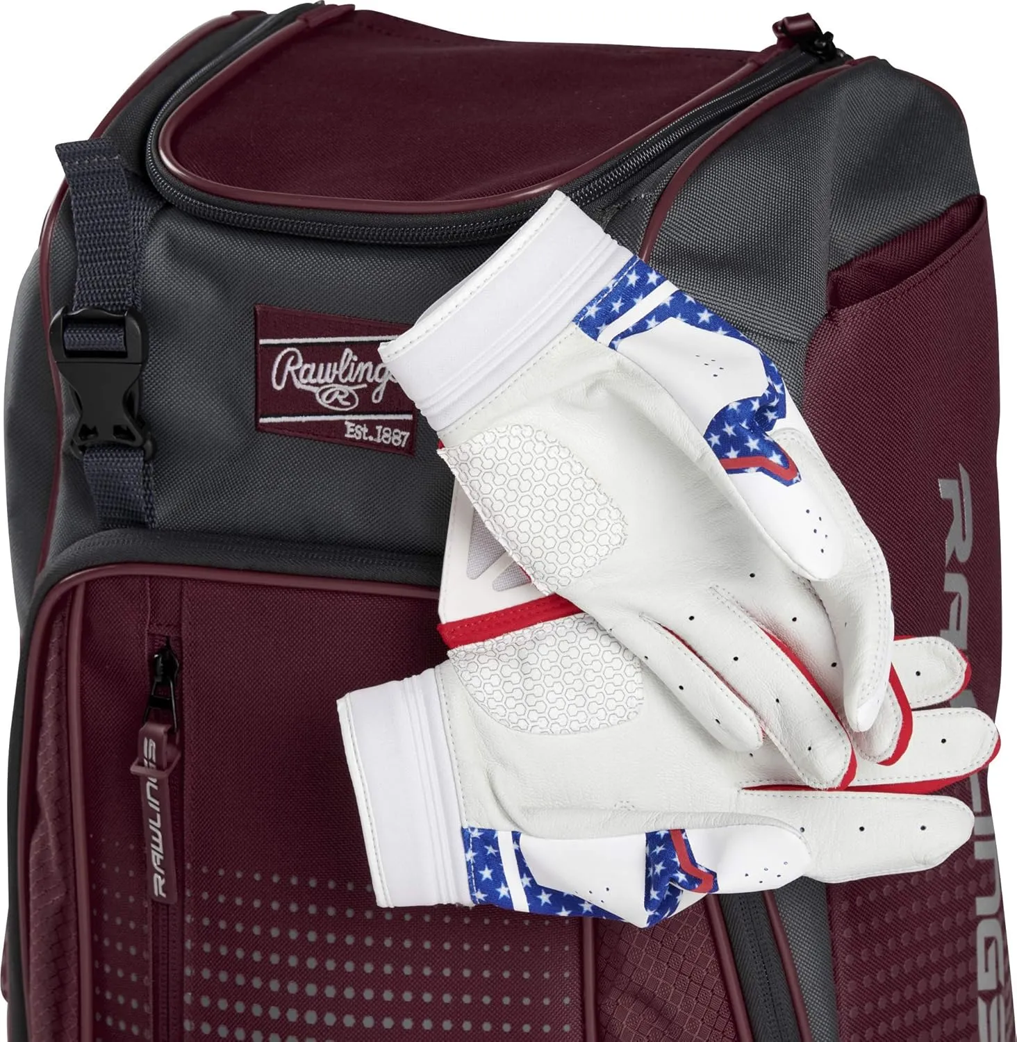 Rawlings | FRANCHISE Backpack Equipment Bag | Baseball/Softball | Rec/Travel | Multiple Styles