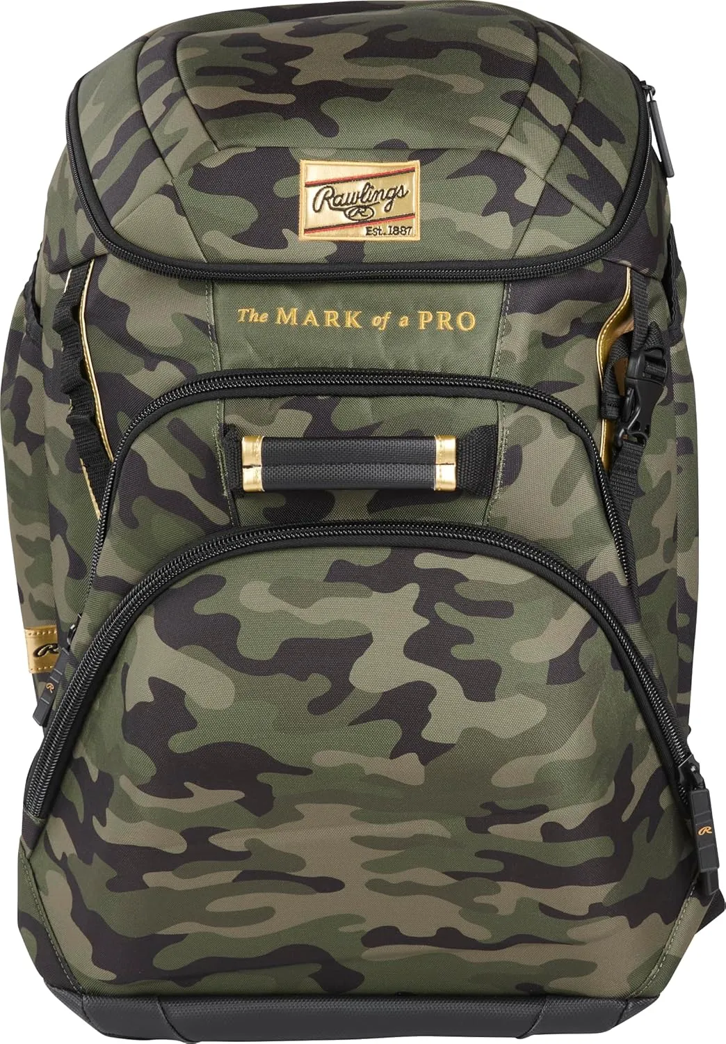 Rawlings Gold Collection Backpack Equipment Bag | Baseball/Softball | Multiple Styles