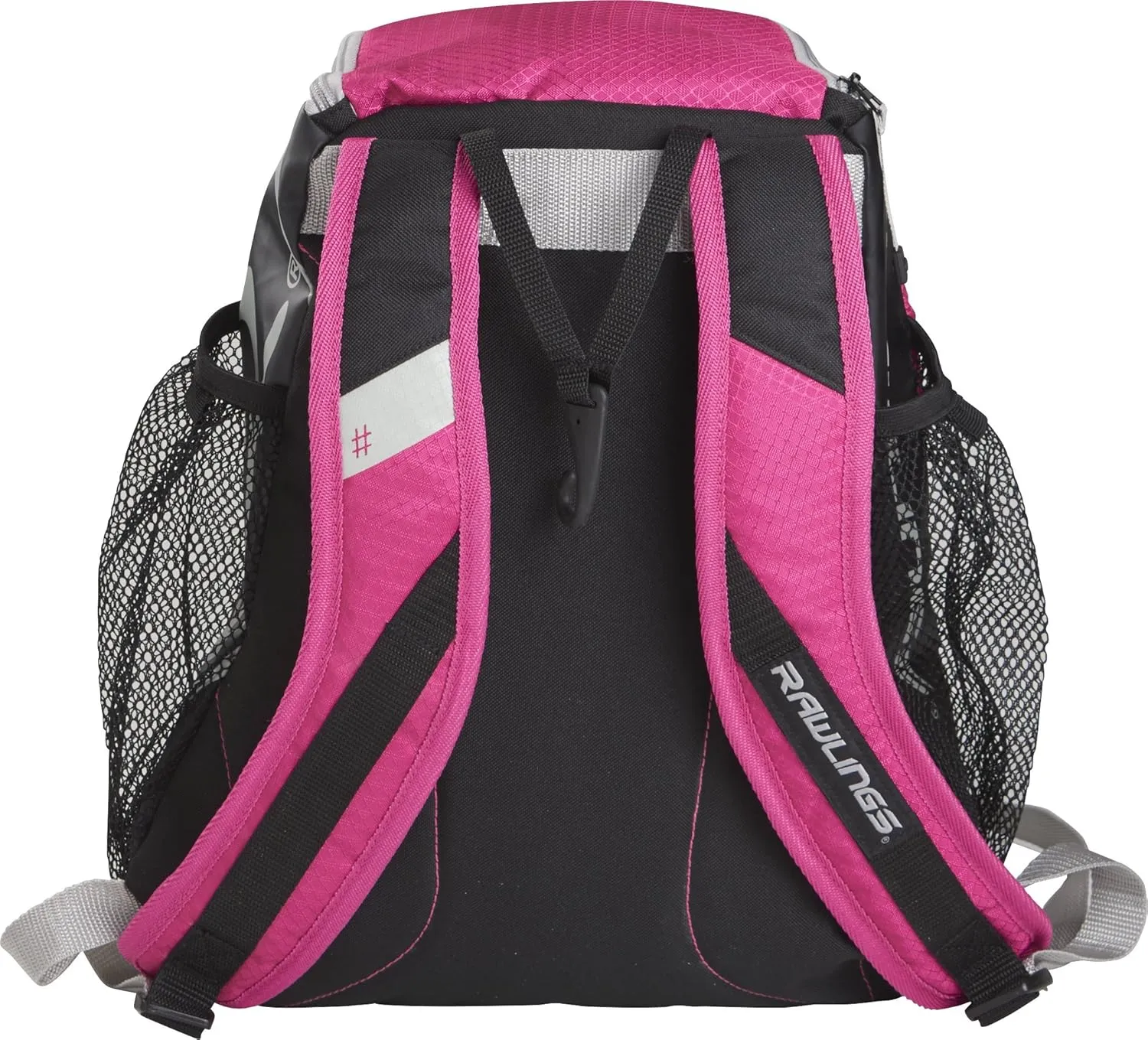 Rawlings | R400 Baseball & Softball Backpack Equipment Bag | T-Ball / Rec / Travel | Multiple Colors