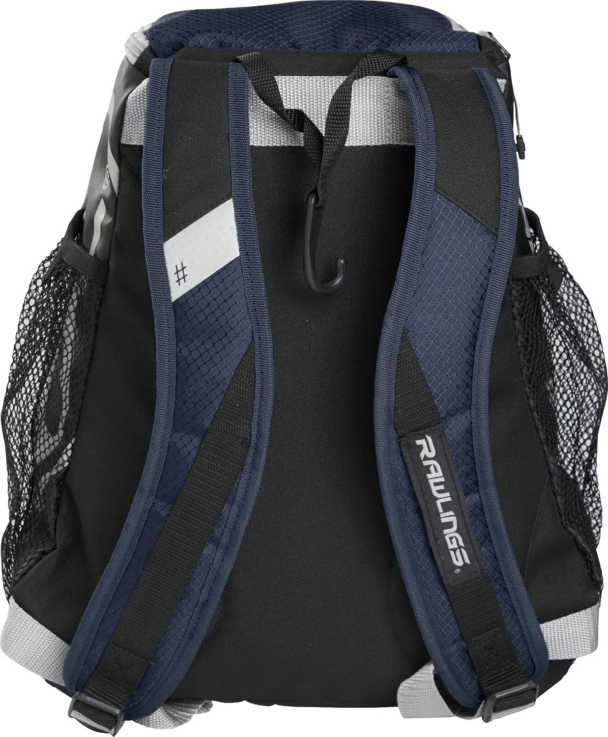 Rawlings | R400 Baseball & Softball Backpack Equipment Bag | T-Ball / Rec / Travel | Multiple Colors